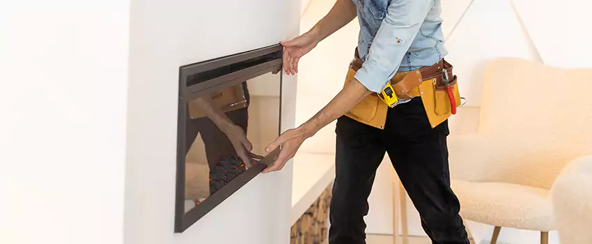 Metal Fireplace Installation in Canton, Ohio