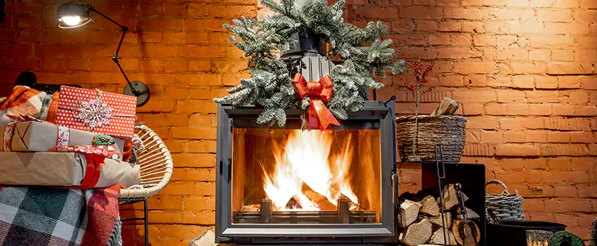 Travis Industries Linear Gas Fireplace Installation in Canton, Ohio