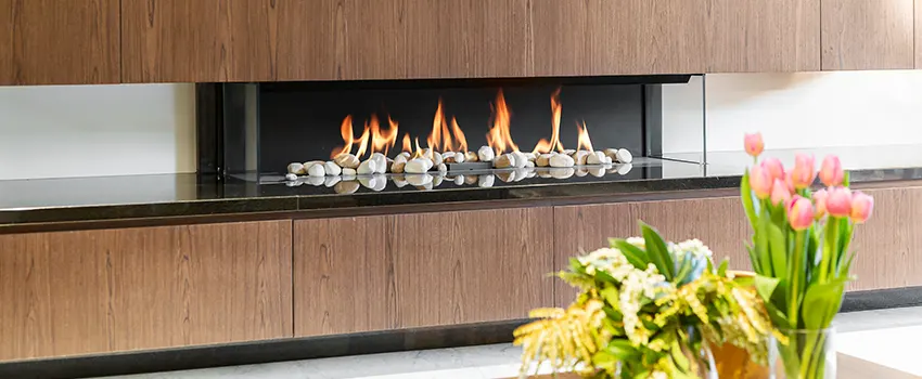Double-height Fireplace Design Refurbishment in Canton, Ohio