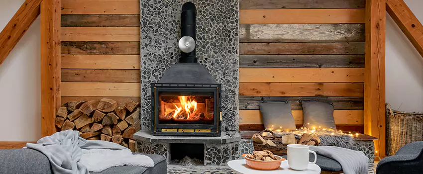 Thelin Hearth Products Direct Vent Gas Stove Fireplace Inspection in Canton, Ohio